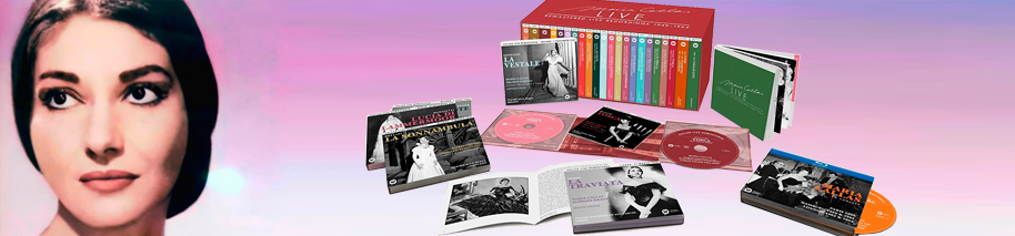 Box Set Maria Callas 1949-1964 Live - 42 CDs 3 Blu-Ray Libreto ...