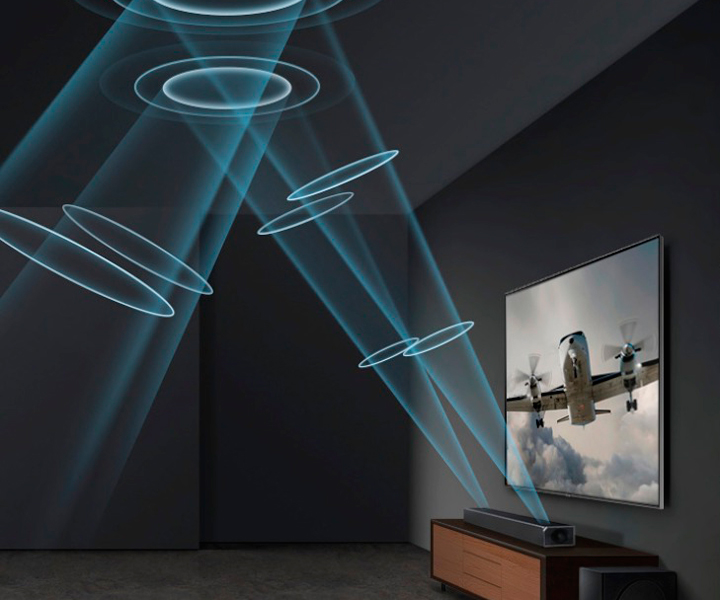 True Dolby Atmos y DTS:X
